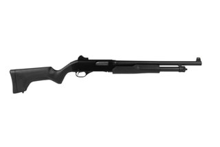 Savage Stevens 320 Security Pump Action 12 Gauge Shotgun  Ghost Ring Sights  Black  185